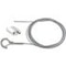 Drahtseil 1,5 mm Karabinder mit Schloss 1 - 3 m