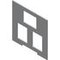 Einbauplatine Datentechnik, Einbauplatinen, Einbauplatine DT 3 x FutureComModul / 19,3 x 14,6 mm