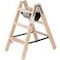 Stufen-Stehleiter Holz, beidseitig, 2 x 3 Stufen, Günzburger Steigtechnik Munk