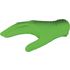 Einweg-Handschuh Nitril, grün, mit Noppen, 50 Stück in der Box