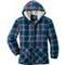 Kapuzen-Thermohemd blau/rot, Thermojacke Calgary, Scheibler