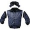 Pilotenjacke 3in1, Abnehmbar, Ärmel, Kragen