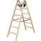 Stufen-Stehleiter Holz, beidseitig, 2 x 6 Stufen, Günzburger Steigtechnik, Munk