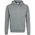 Kapuzen-Sweaty Premium Hakro Damen Herren Vorderansicht grau, graumeliert, Hoodie, Sweat-Shirt, Sweatshirt, Kapuzen-Sweatshirt