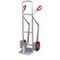 Alu-Kufenkarre, Tragl. 200kg, Schaufel BxT 320x250mm, Vollgummi-Bereifung