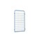 Drahtgitterwand, f. Etagenwagen, HxL 1526x1200mm, Stahl, RAL5010