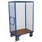 Schrankwagen,Tragl. 500kg,1 Etage(n),Ladefl. LxB 1245x785mm,Holzplatte