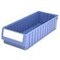 Regalkasten, HxBxT 140x234x600mm, PP, taubenblau