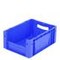 Euronorm-Sichtlagerkasten, HxLxB 170x400x300mm, 15l, PP, blau