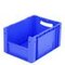 Euronorm-Sichtlagerkasten, HxLxB 220x400x300mm, 19l, PP, blau