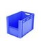 Euronorm-Sichtlagerkasten, HxLxB 420x600x400mm, 82l, PP, blau