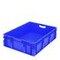 Euronorm-Stapelbehälter,HxLxB 220x800x600mm,86l,PP,blau,Wände geschlossen