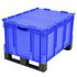 Euronorm-Stapelbehälter, HxLxB 538x800x600mm, 164l, PP, blau