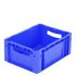 Euronorm-Stapelbehälter,HxLxB 170x400x300mm,15l,PP,blau,Wände geschlossen