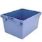 Großvolumen-Mehrwegbehälter, HxLxB 423x800x600mm, 158l, PP, taubenblau