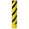 Anfahrschutz,f. innen,HxB 1200x160mm,Schenkel L 160mm,Stahl,gelb/schwarz