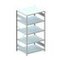 Systemregal, Grundfeld, CLIP, HxBxT 2000x1356x836mm, Fachl. 230kg