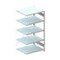 Systemregal, Anbaufeld, CLIP, HxBxT 2000x1306x836mm, Fachl. 230kg