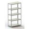 Lagerregal,Grundfeld,HxBxT 2000x1004x504mm,Fachlast 100kg,5xStahlboden