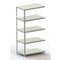 Lagerregal,Anbaufeld,HxBxT 2000x1002x604mm,Fachlast 100kg,5xStahlboden