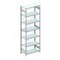 Systemregal, Grundfeld, CLIP, HxBxT 3000x1356x536mm, Fachl. 230kg
