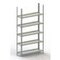 Aktenregal, Grundfeld, HxBxT 1850x1004x304mm, Fachlast 80kg, 5xStahlboden
