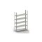 Aktenregal, Grundfeld, HxBxT 1850x1252x300mm, Fachlast 75kg, 5xStahlboden