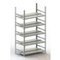 Aktenregal, Grundfeld, HxBxT 1850x1004x604mm, Fachlast 80kg, 5xStahlboden
