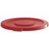 Deckel, f. Wertstoffbehälter 121l, rund, Ø 560mm, PE, rot