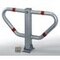 Parkbügel,HxB 450x750mm,Stahl,feuerverzinkt,reflektierend,überfahrbar