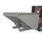Kippbehälter, HxLxB 1095x1720x1070mm, 1, 2m³, Tragl. 1500kg, RAL7005