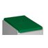 Deckel, f. Wertstoff-Sammelbox 40l, Polystyrol, grün, Aufpreis