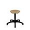 Hocker,Sitz H 550-810mm,Sitz Buche,Gestell schwarz,Lift schwarz,Gleiter