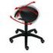 Sattelsitzhocker, Sitz H 490-680mm, PU-Schaum-Sattelsitz schwarz