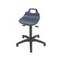Hocker,Sitz H 630-890mm,Sitz blau,Gestell schwarz,Lift schwarz,Gleiter