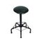 Hocker, Sitz H 690-950mm, Sitz Kunstleder schwarz, Gestell schwarz