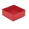 Einsatzkasten, HxLxB 40x99x99mm, Polystyrol, rot