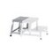 Arbeitspodest, Anbaumodul C, Alu, Podest H 400mm, 1 Stufe(n)