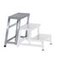Arbeitspodest, Anbaumodul D, Alu, Podest H 600mm, 1 Stufe(n)