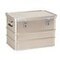 Alu-Transportkiste, HxLxB 410x588x388mm, 73l, Wände geschlossen