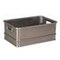Alu-Transportkasten,HxLxB 260x650x430mm,60l,alu-natur,Wände geschlossen