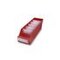Regalkasten, HxBxT 95x90x300mm, PP, rot