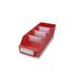 Regalkasten, HxBxT 95x120x300mm, PP, rot