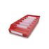 Regalkasten, HxBxT 95x240x500mm, PP, rot