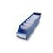 Regalkasten, HxBxT 95x90x400mm, PP, blau