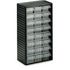 Klarsichtmagazin, HxBxT 550x310x180mm, 24 Schublade(n)