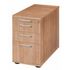 Standcontainer,HxBxT 720-760x430x800mm,2 Schublade(n),1 HR-Auszüge,MA