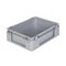 Stapelbehälter, HxLxB 120x400x300mm, 10l, PP, grau, Wände geschlossen