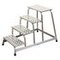 Montagetreppe, Podest H 800mm, 4 Stufe(n), Alu