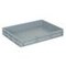 Euronorm-Stapelbehälter,HxLxB 120x800x600mm,45l,PP,grau,Wände geschlossen